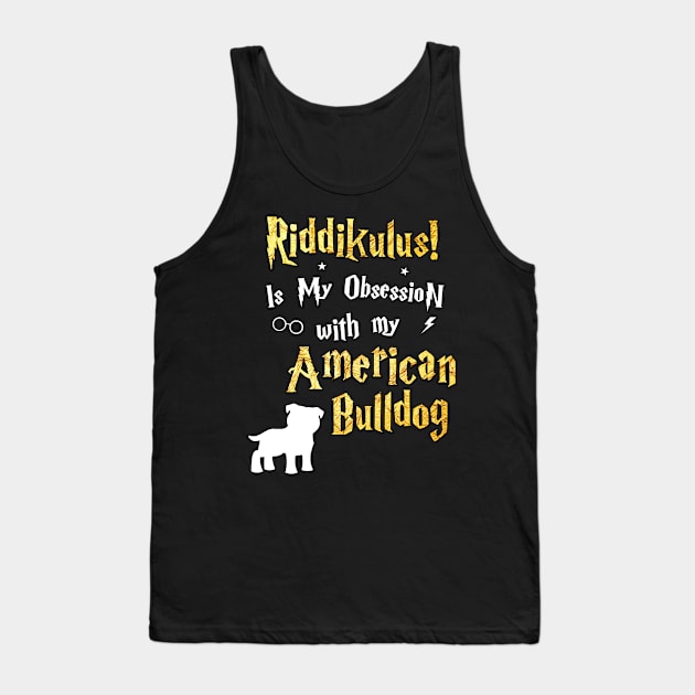 American Bulldog Tank Top by dogfather